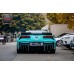 For Chevrolet Corvette C7 Z06 2014-2019 Carbon Fiber 2 Piece Rear Bumper Lip Rear Diffuser