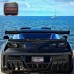 For Chevrolet Corvette C7 Z06 2014-2019 Carbon Fiber 2 Piece Rear Bumper Lip Rear Diffuser