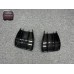 For Chevrolet Corvette C7 Z06 2014-2019 Carbon Fiber 2 Piece Rear Bumper Lip Rear Diffuser