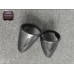 Dry Carbon Fiber V Style Rear Taillight Covers Trim for Ferrari 458 Italia Spider 2018+
