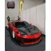 For Ferrari 458 LB Style Wide Body Kit Front Rear Bumper Side Skirts Hood Rear Wing Fender Flares
