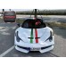 For Ferrari 458 SP Style Carbon Fiber FRP Primer Half Carbon Front Bumper Replacement