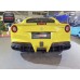 For Ferrari F12 Berlinetta 2012-2017 DMC Style Carbon Fiber Rear Bumper Splitter Lip