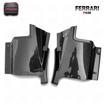 For 2004-2009 F430 Style Engine Compartment Plate Assemblies 2pcs For 2004-2009 F430 Style Engine Compartment Plate Assemblies 2pcs