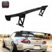 Carbon Fiber 3k Twill Weave High Gloss Rear Spoiler Wing for 1999-2002 S2000 AP1 AP2 JS RACING 1600MM TYPE-1 GT WING Single