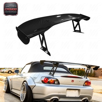 Carbon Fiber 1600mm S2000(160cm) GT Rear Spoiler Single Deck 3k Twill Weave Carbon Fiber 1600mm S2000(160cm) GT Rear Spoiler Single Deck 3k Twill Weave