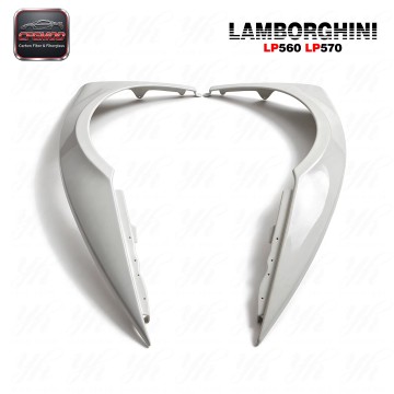Glass Fiber 2008-2012 Gallardo LP560 LP570 OEM Style Front Fender (Pair) 2 Pcs