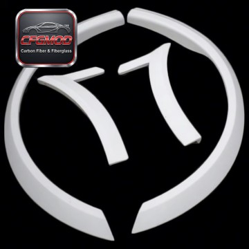 Carbon Fiber Front Wheel Arch 4pcs for 997 GT3 RS Style