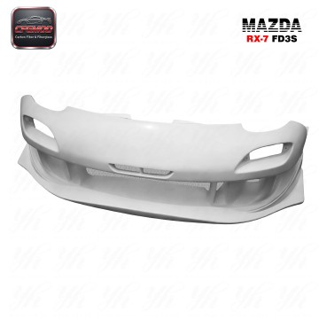 New Glass Fiber RE-GT Front Bumper for RX-7 FD3S with 100% Fitment and Retrofit/Upgrade