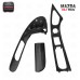 Carbon Fiber RX7 FD3S 1992-1997 Inner Door RHD Panel Replacement Door Card Cover Trim 4 Pcs CF