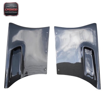 For 1992-1997 RX7 FD3S RE-GT Front Wing Addon (pair) Carbon Fiber For 1992-1997 RX7 FD3S RE-GT Front Wing Addon (pair) Carbon Fiber