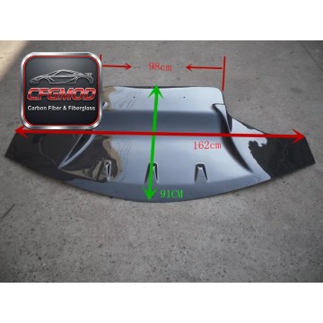High Quality Black for 1992-1997 RX7 FD3S RE-GT Front Diffuser Carbon Fiber Easy Installation Made in China Fast