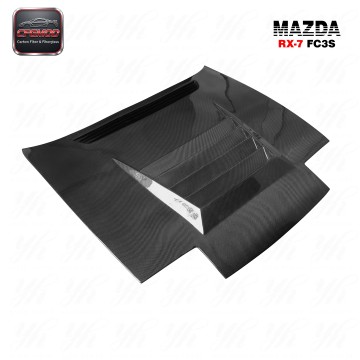 For RX7 FC Dmax Style Carbon Fiber Engine Hood Bonnet For RX7 FC Dmax Style Carbon Fiber Engine Hood Bonnet