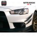 For Evo 10 Carbon Fiber Bumper Canard Carbon