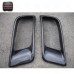 FOR 08-09 Evolution Evo X 10 Cz4a Carbon Fiber Ralliart Style Front Bumper Air Duct Intake Vent