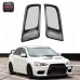 Carbon Fiber Evolution 10 EVO X RALLIART Step Bar (Pair) Black for Mitsubishi Lancer CF