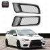 Carbon Fiber Evolution 10 EVO X RALLIART Step Bar (Pair) Black for Mitsubishi Lancer CF