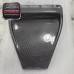 New Carbon Fiber Evolution X EVO 10 Hood Scoop with High Gloss Finish and 3K Twill Weave