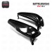 Glass Fiber Evolution EVO 10 X Headlight Block Out Panel Replacement (Pair) FRP