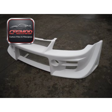 FOR EVO 6 DAMD Style New Condition FRP Front Bumper Glass Fiber FOR EVO 6 DAMD Style New Condition FRP Front Bumper Glass Fiber
