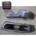 Evolution EVO 5-6 Carbon Fiber Black High Quality Soft Door Closer Replacement Pair for Mitsubishi