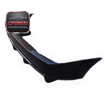 Glass Fiber Evolution 6 Evo 6 EP Style Black Rear Bumper FRP with 100% Fitment