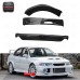 Carbon Fiber Black 3K Glossy Finish Limited Edition Extreme Style Front Lip (3pcs) for Evo 6 CF