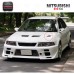 Carbon Fiber Evolution EVO 5 6 OEM Hood Scoop Vent CF