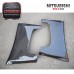 Evolution EVO 7 8 9 Lancer Front Fender Addon Side Air Panel 2pcs Carbon Fiber 1998-2001