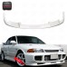 Glass Fiber OEM Style Front Lip Splitter White Fit for CF 1993-1996 Evolution EVO 1-3