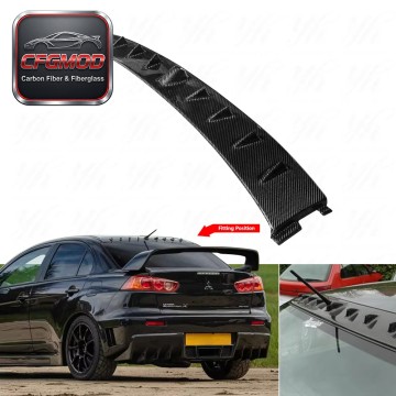 Evolution7-9 Vortex Carbon Fiber Air Generator CF Roof Wing for Lancer Rear Position Evolution7-9 Vortex Carbon Fiber Air Generator CF Roof Wing for Lancer Rear Position
