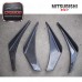 For EVOLUTION 7 8 9 Carbon Fiber Front Bumper Canard 4 Pcs