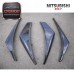For EVOLUTION 7 8 9 Carbon Fiber Front Bumper Canard 4 Pcs