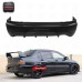 Gloss Black Carbon Fiber Rear Bumper Body Kit for Mitsubishi Lancer Evolution 8 9 EVO IX CT9A Performance Parts