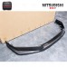 Evo 7 Carbon Fiber Front Lip-Black Polished Glossy Finish