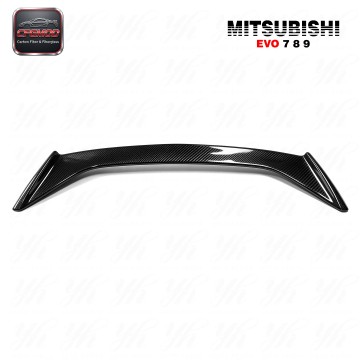 FOR Lancer Evolution EVO 7 8 9 Type-C Carbon Fiber Trunk Spoiler CF FOR Lancer Evolution EVO 7 8 9 Type-C Carbon Fiber Trunk Spoiler CF