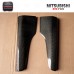 Carbon Fiber CF Side Skirt Addon Spat Extension Corner for 2001-2007 Lancer Evolution EVO 7 8 9