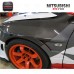 Carbon Fiber Evolution EVO 8 9 VC Front Fender (10mm Wider) (Pair) High Quality Factory-Direct Black Screw Mounting