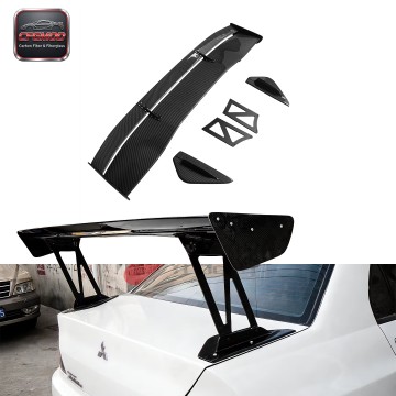 High Gloss Finish Carbon Fiber EVO 7-9 GT Lancer Single Deck Rear Spoiler Wing 1600mm Black