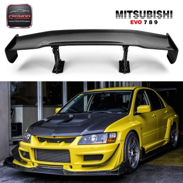 Carbon Fiber VS Rear GT Spoiler Wing for CF Evolution EVO 7 8 9 Carbon Fiber VS Rear GT Spoiler Wing for CF Evolution EVO 7 8 9