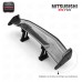 Carbon Fiber VS Rear GT Spoiler Wing for CF Evolution EVO 7 8 9