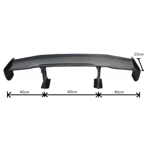 CF Carbon Fiber GT Rear Spoiler Wing for Evolution EVO 7 8 9 VS 140 cm