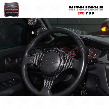 Carbon Fiber STEERING WHEEL COVER CF for Evolution EVO 7 8 9 Carbon Fiber STEERING WHEEL COVER CF for Evolution EVO 7 8 9