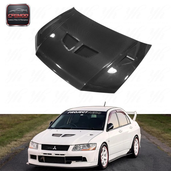 Carbon Fiber Hood for 2001-2002 Evolution EVO 7 OEM Bonnet Carbon Fiber Hood for 2001-2002 Evolution EVO 7 OEM Bonnet