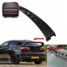 Glossy Carbon Fiber Vortex Generator Roof Spoiler Shark Fin Wing for Mitsubishi Lancer Evolution EVO 7 8 9 CT9A Tuning