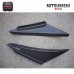For Evolution 8 OEM Style Carbon Fiber Front Bumper Canard 2pcs
