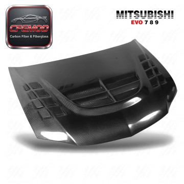 Carbon Fiber Vertex VTX Style Hood/Bonnet High Gloss Finish Brand Fit for 2003-2007 Evolution Evo 8 9 Carbon Fiber Vertex VTX Style Hood/Bonnet High Gloss Finish Brand Fit for 2003-2007 Evolution Evo 8 9