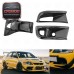 For 2003-2005 Evolution 8 VS Style Air Duct & Oil Clean Guide 3PCS Carbon Fiber
