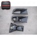 For 2003-2005 Evolution 8 VS Style Air Duct & Oil Clean Guide 3PCS Carbon Fiber