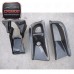 For 2003-2005 Evolution 8 VS Style Air Duct & Oil Clean Guide 3PCS Carbon Fiber